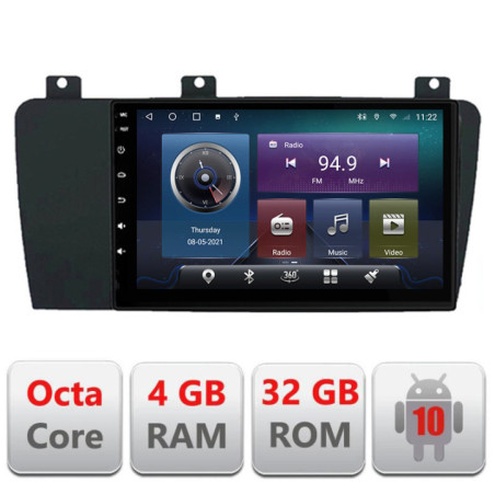 Navigatie dedicata Volvo S60 2002-2008  Android radio gps internet Octa core 4+32GB Kit-s60-02+EDT-E409