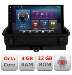 Navigatie dedicata Audi Q3 2011-2018  Android radio gps internet Octa core 4+32GB Kit-q3+EDT-E409