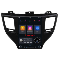Navigatie dedicata tip Tesla Hyundai Tucson 2015-2020 radio gps internet 8Core 4G carplay android LENOVO dsp 4+64 kit-tesla-546