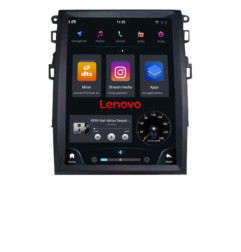 Navigatie dedicata tip Tesla Ford Mondeo 4 radio gps internet 8Core 4G carplay android LENOVO dsp 4+64 kit-tesla-377+EDT-E520-P