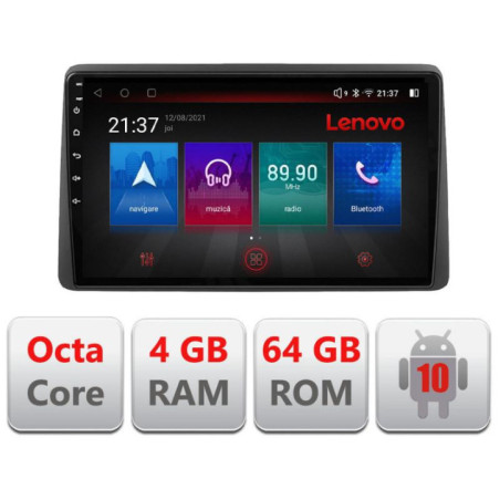 Navigatie dedicata DODGE RAM 2019-  Android radio gps internet Lenovo Octa Core 4+64 LTE kit-RAM2019+EDT-E509-PRO