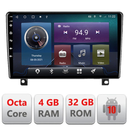 Navigatie dedicata Opel Astra H 2006-2015 Android radio gps internet Octa core 4+32 kit-astra-h+EDT-E409