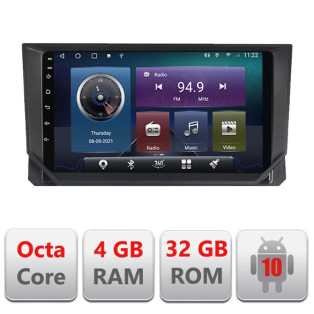 Navigatie dedicata Seat Arona  Android radio gps internet Octa core 4+32 kit-arona+EDT-E409