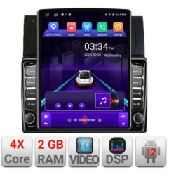 Navigatie dedicata VW Touran 2003-2009 clima automata K-touran2 ecran tip TESLA 9.7" cu Android Radio Bluetooth Internet GPS WI