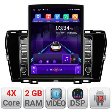 Navigatie dedicata Ssang Young Tivoli 2020- K-TIVOLI ecran tip TESLA 9.7" cu Android Radio Bluetooth Internet GPS WIFI 2+32 DSP