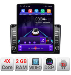 Navigatie dedicata Fiat Tipo 2015-2021 K-TIPO ecran tip TESLA 9.7" cu Android Radio Bluetooth Internet GPS WIFI 2+32 DSP Quad C