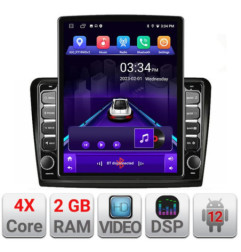 Navigatie dedicata Skoda Superb 2 K-Superb2 ecran tip TESLA 9.7" cu Android Radio Bluetooth Internet GPS WIFI 2+32 DSP Quad Cor