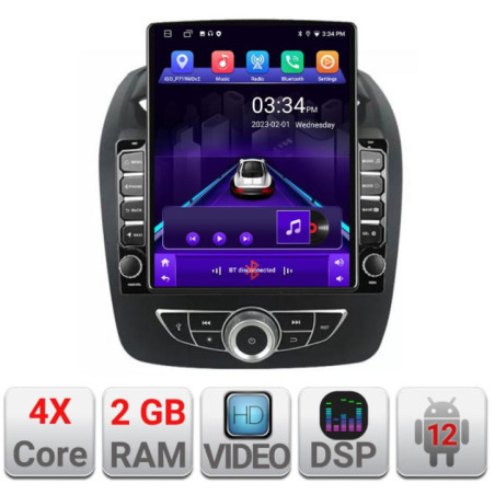 Navigatie dedicata Kia Sorento 2012-2015 masini cu navigatie de fabrica ecran tip TESLA 9.7" cu Android Radio Bluetooth Interne