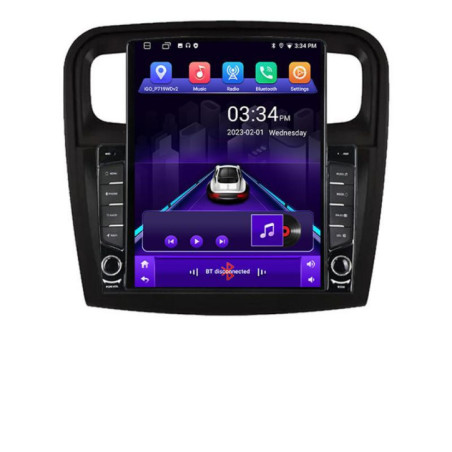 Navigatie dedicata Dacia Sandero 2012-2020 var B ecran tip TESLA 9.7" cu Android Radio Bluetooth Internet GPS WIFI 2+32 DSP Qua
