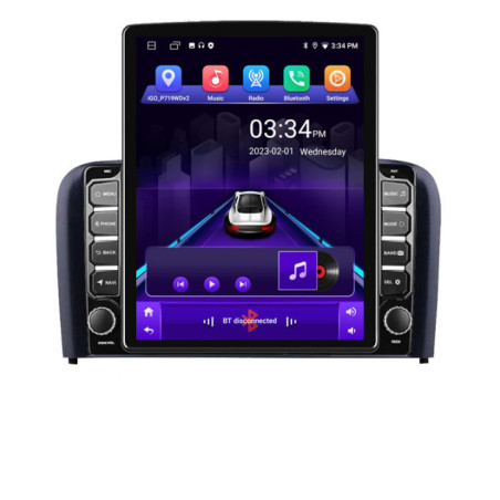 Navigatie dedicata Volvo S80 2004-2006 K-S80 ecran tip TESLA 9.7" cu Android Radio Bluetooth Internet GPS WIFI 2+32 DSP Quad Co
