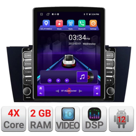 Navigatie dedicata Subaru Outback 2014-2019 K-OUTBACK5 ecran tip TESLA 9.7" cu Android Radio Bluetooth Internet GPS WIFI 2+32 D