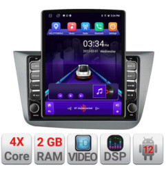 Navigatie dedicata Seat Leon 2005-2012 K-leon05 ecran tip TESLA 9.7" cu Android Radio Bluetooth Internet GPS WIFI 2+32 DSP Quad