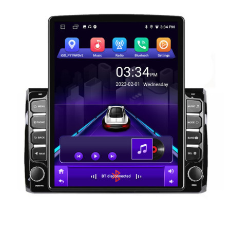 Navigatie dedicata Skoda Kodiaq K-kodiaq ecran tip TESLA 9.7" cu Android Radio Bluetooth Internet GPS WIFI 2+32 DSP Quad Core