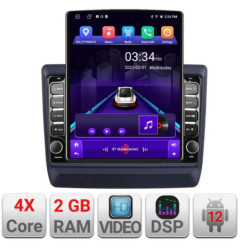 Navigatie dedicata Isuzu DMAX 2020- K-DMAX20 ecran tip TESLA 9.7" cu Android Radio Bluetooth Internet GPS WIFI 2+32 DSP Quad Co