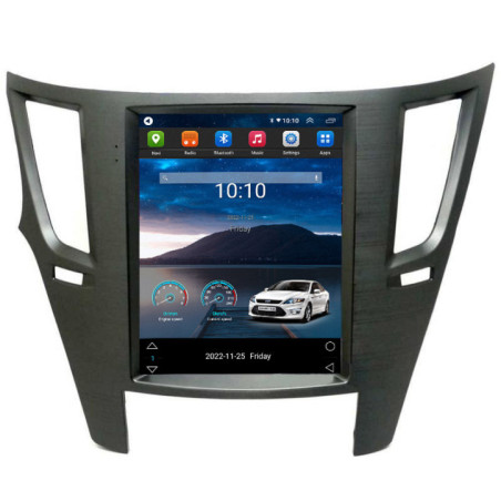 Navigatie dedicata tip Tesla Subaru Legacy si Outback 2010-2014 radio gps internet 8Core 4G carplay android auto 2+32 kit-tesla