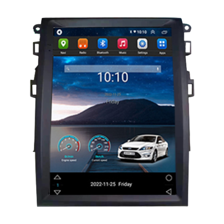 Navigatie dedicata tip Tesla Ford Mondeo 4 radio gps internet 8Core 4G carplay android auto 2+32 kit-tesla-377+EDT-E320