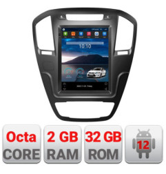 Navigatie dedicata tip Tesla Opel Insignia 2014-2017 radio gps internet 8Core 4G carplay android auto 2+32 kit-tesla-338+EDT-E3