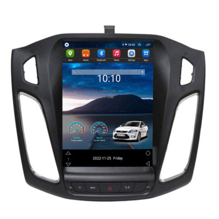 Navigatie dedicata tip Tesla Ford Focus 3 radio gps internet 8Core 4G carplay android auto 2+32 kit-tesla-150+EDT-E320