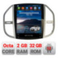 Navigatie dedicata tip Tesla Mercedes Vito 2016- radio gps internet 8Core 4G carplay android auto 2+32 kit-tesla-068+EDT-E320