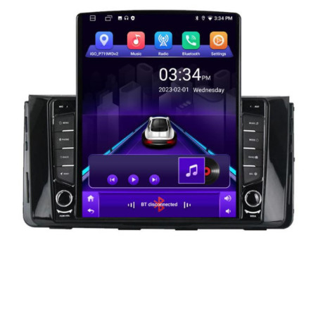 Navigatie dedicata Hyundai H350 2016-  ecran tip TESLA 9.7" cu Android Radio Bluetooth Internet GPS WIFI 2+32 DSP Quad Core