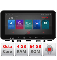 Navigatie dedicata Kia Stonic 2016-2020  Android radio gps internet Lenovo Octa Core 4+64 LTE ecran de 10.33' wide Kit-Stonic+E