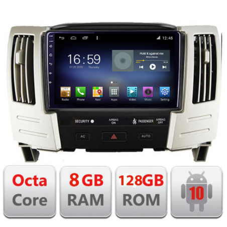 Navigatie dedicata Lexus RX300 2003-2008  Android radio gps internet Lenovo Octa Core 8+128 LTE Kit-RX300+EDT-E609