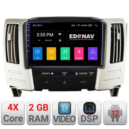 Navigatie dedicata Lexus RX300 2003-2008 Android radio gps internet 2+32 Kit-RX300+EDT-E209v2