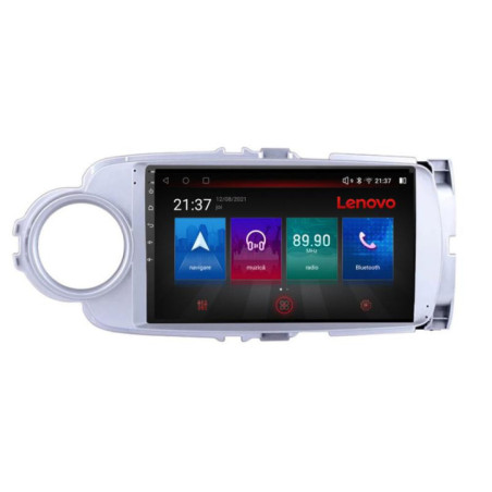Navigatie dedicata Toyota Yaris 2010-2018 M-YARIS10 Octa Core Android Radio Bluetooth GPS WIFI/4G DSP LENOVO 2K 8+128GB 360 Tos