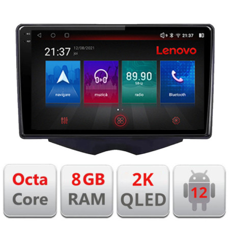 Navigatie dedicata yundai Veloster Octa Core Android Radio Bluetooth GPS WIFI/4G DSP LENOVO 2K 8+128GB 360 Toslink