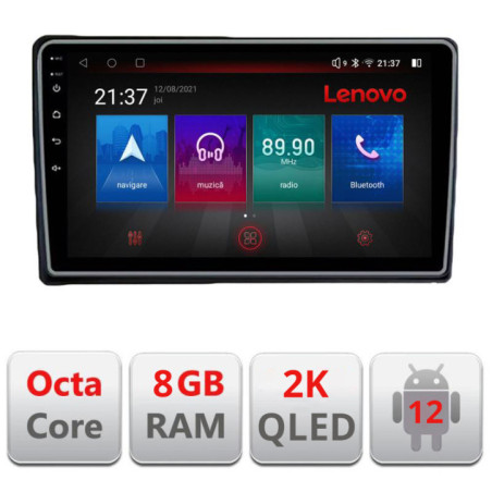 Navigatie dedicata Ford Transit Focus Kuga M-transit Octa Core Android Radio Bluetooth GPS WIFI/4G DSP LENOVO 2K 8+128GB 360 To