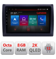 Navigatie dedicata Fiat Stilo M-STILO Octa Core Android Radio Bluetooth GPS WIFI/4G DSP LENOVO 2K 8+128GB 360 Toslink