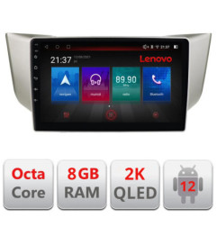 Navigatie dedicata Lexus RX 2003-2009 M- rx-03 Octa Core Android Radio Bluetooth GPS WIFI/4G DSP LENOVO 2K 8+128GB 360 Toslink