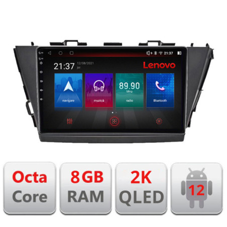 Navigatie dedicata Toyota Prius 5 Plus 2012-2020 Octa Core Android Radio Bluetooth GPS WIFI/4G DSP LENOVO 2K 8+128GB 360 Toslin
