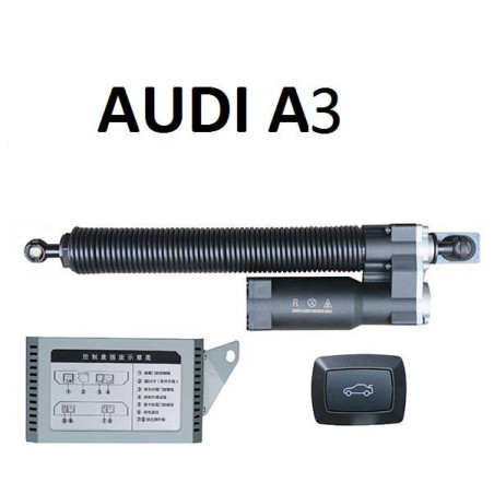 Sistem ridicare si inchidere portbagaj Audi A3 din buton si cheie 2013-2019 8V