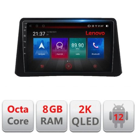 Navigatie dedicata Opel Mokka 2012-2016 M-MOKKA1 Octa Core Android Radio Bluetooth GPS WIFI/4G DSP LENOVO 2K 8+128GB 360 Toslin