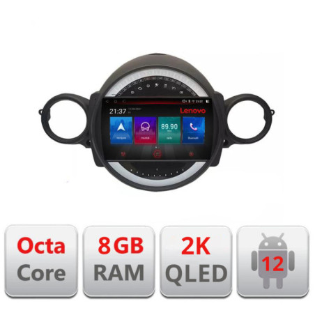 Navigatie dedicata Mini 2007-2011 Octa Core Android Radio Bluetooth GPS WIFI/4G DSP LENOVO 2K 8+128GB 360 Toslink