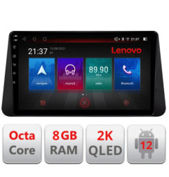Navigatie dedicata Nissan Micra intre anii 2014-2019 Octa Core Android Radio Bluetooth GPS WIFI/4G DSP LENOVO 2K 8+128GB 360 To