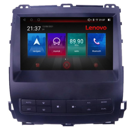 Navigatie dedicata Toyota Prado J120 2002-2009 M- j120 Octa Core Android Radio Bluetooth GPS WIFI/4G DSP LENOVO 2K 8+128GB 360