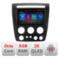 Navigatie dedicata Hummer H3 Octa Core Android Radio Bluetooth GPS WIFI/4G DSP LENOVO 2K 8+128GB 360 Toslink