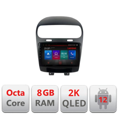 Navigatie dedicata Fiat Freemont Dodge Journey 2012-2019 Octa Core Android Radio Bluetooth GPS WIFI/4G DSP LENOVO 2K 8+128GB 36