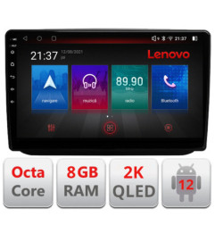 Navigatie dedicata Skoda Fabia 2 2009-2014  Octa Core Android Radio Bluetooth GPS WIFI/4G DSP LENOVO 2K 8+128GB 360 Toslink