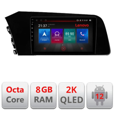 Navigatie dedicata Hyundai Elantra 2021- M-elantra2021 Octa Core Android Radio Bluetooth GPS WIFI/4G DSP LENOVO 2K 8+128GB 360