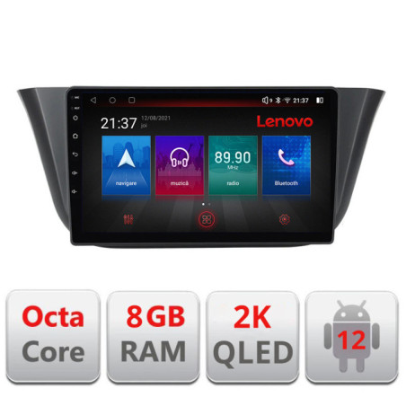 Navigatie dedicata  Iveco Daily intre anii 2019-  Octa Core Android Radio Bluetooth GPS WIFI/4G DSP LENOVO 2K 8+128GB 360 Tosli