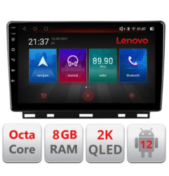 Navigatie dedicata Renault Clio 5 Octa Core Android Radio Bluetooth GPS WIFI/4G DSP LENOVO 2K 8+128GB 360 Toslink