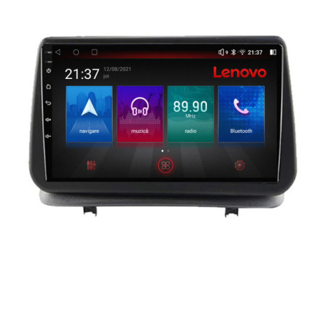 Navigatie dedicata Renault Clio 3 2005-2013  Octa Core Android Radio Bluetooth GPS WIFI/4G DSP LENOVO 2K 8+128GB 360 Toslink