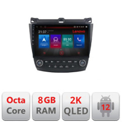 Navigatie dedicata Honda Accord 2004-2008 M-ACCORD Octa Core Android Radio Bluetooth GPS WIFI/4G DSP LENOVO 2K 8+128GB 360 Tosl