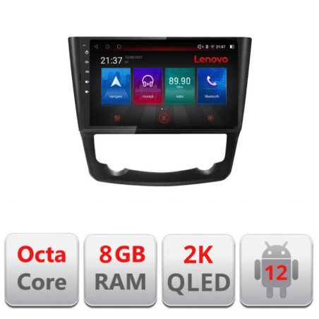 Navigatie dedicata Renault Kadjar M-9030 Octa Core Android Radio Bluetooth GPS WIFI/4G DSP LENOVO 2K 8+128GB 360 Toslink