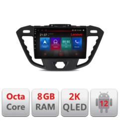 Navigatie dedicata Ford Transit M-845 Octa Core Android Radio Bluetooth GPS WIFI/4G DSP LENOVO 2K 8+128GB 360 Toslink
