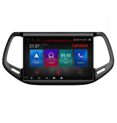 Navigatie dedicata Jeep Compass 2017 M-732 Octa Core Android Radio Bluetooth GPS WIFI/4G DSP LENOVO 2K 8+128GB 360 Toslink