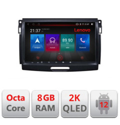 Navigatie dedicata Ford Ranger 2015-2019 M-574 Octa Core Android Radio Bluetooth GPS WIFI/4G DSP LENOVO 2K 8+128GB 360 Toslink